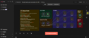 social media post ai agent
